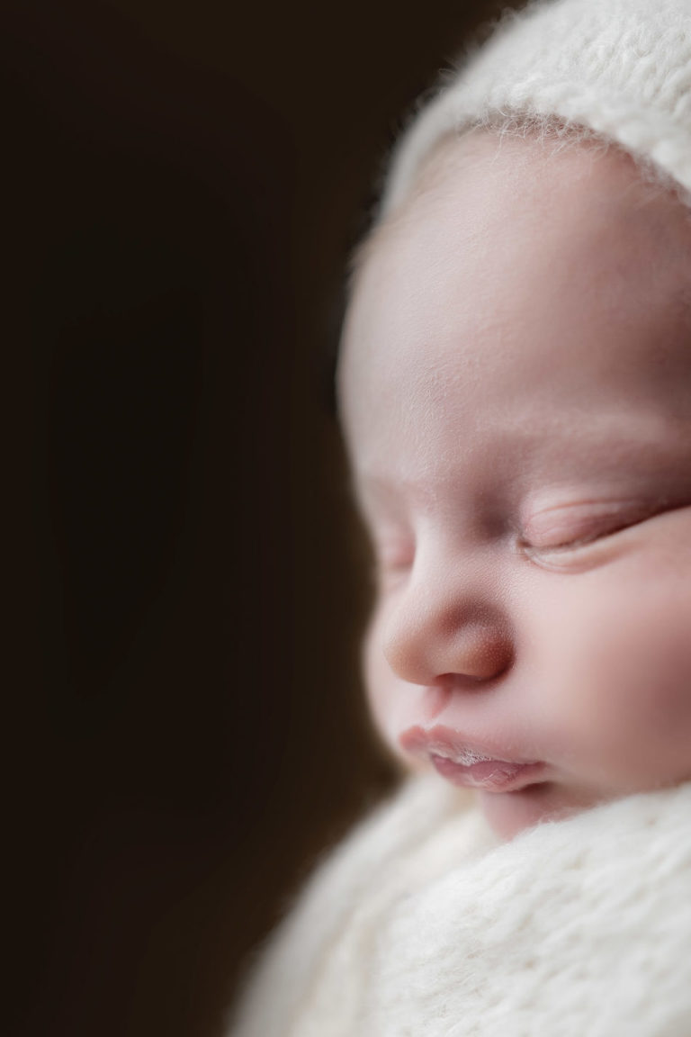 newborn macro shot