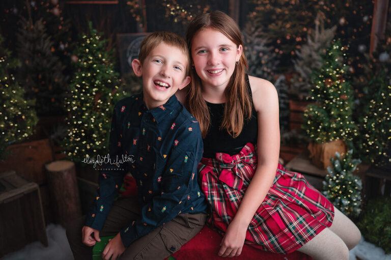 Christmas Mini session with kids
