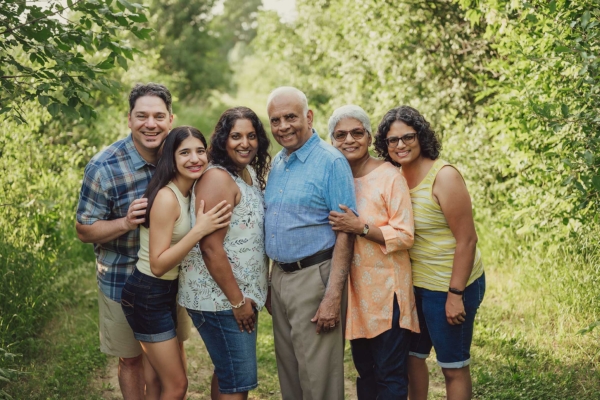 outdoor extended family session ottawa